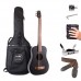 Складная акустическая электрогитара для путешествий (гибридная серия). Klos Acoustic Electric Travel Guitar 2